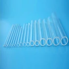 High Temperature Capillary Quartz Open End Glass Cylinders Test Tubes Price