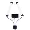 3000~5500K 360 Rotation Double-arm LED Fill Light for Photography Makeup Live Stream