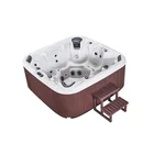 JOYSPA JY8808 Acrylic Freestanding 8 person Massage Whirlpool Outdoor Spa Hot Tub
