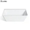 classic design hotel luxury bathroom small mat artificial marble freestanding bath, stand resin cast stone solid surface bathtub