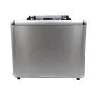 Hot sale aluminum medical tool storage case with black velvet clapboard