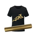 Cheap price free sample gold heat transfer vinyl PU for t-shirt