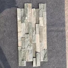 Mixed color decorative slate pencil panel natural wall culture stone