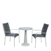 Modern Garden Coffee Mosaic vinrage rattan chair Iron marble wicker dining table outdoor Bistro Set