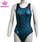 wholesale Gymnastic Tank Leotard Girls contrast color professional dance dress