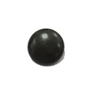 FBK-324 Fashion 36L black round metal sewing shank button