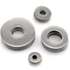 Carbon steel SUS316 Black Zinc Coating silicone flat washer