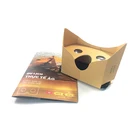 Google Cardboard 2.0 VR 3d glass Virtual Reality 3D Glasses with head strap google cardboard 3d glasses