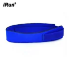 iRun Reusable Timing Ankle Straps For Chip Timing Race Blue Neoprene Timing Chip Straps
