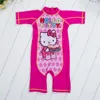 Hello Kitty girl one-piece swimsuit casual beach rose siwmswear Cartoon swimsuit for 6 years kids