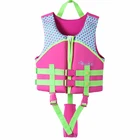 Hot-sale kids diving jackets waist child life vest neoprene jacket