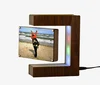 Magnetic floating high-tech plastic photo frame W-9006