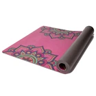 Amyup custom print no slip top quality 100% natural rubber yoga mat