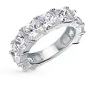 Atmosphere 925 Sterling Silver Engagement Diamond Ring