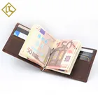 2019 Cheap Slim Front Pocket RFID Coin Zipper Wallet Bifold ODM/OEM Mens Wallets
