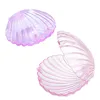 2019 amazon hot selling decoration sea shell shaped plastic bowl