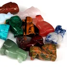 China Hand Carved Natural Carving Dog Quartz Crystal Animals For Sale