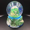 Custom factory wholesale Columbia snow globe glass