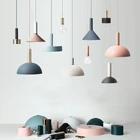 Hot Sales E27 European metal pendant light Socket Colorful fixtures pendant lamp