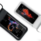 Clear tpu screen swimming waterproof phone bag custom waterproof hanging bag for cell phone