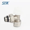 STA.6291 yuhuan china suppliers Manual automatic integration male thread brass radiator valve