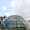 Top safety glass sheet 17.52mm tempered laminated glass price dome glass