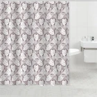 Ready Pattern Shower Drape Beautiful Fabric Curtain Market