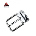 Cheap Fashion High Quality Custom Chrome Gun Color Metal Belt Buckle Pin belt buckle