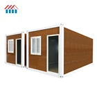 Folding mobile coffee shop prefabricated container hotel room