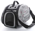 Fashion Little Pet Carry Bag Cute EVA Folding Approved Breathable Dog Cat Travel Carrier