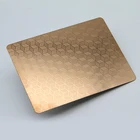 Stainless Decorate Sheet High Standard 304 Rose Gold Color Embossed Stainless Steel Sheet For Interior Decoration