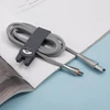 2019 unique design silicone magnetic clip band M cable clip phone holder