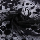 High quality stock a lot mesh hand embroidery net fabric knitting for dress