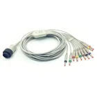 16 PIN Compatible Kanz 103 106 Banana Plug ECG EKG 12 Lead ECG Cable