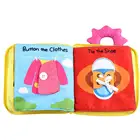 Healthy Personality Custom Fancy Baby Activity Children Educational Toy Soft Cloth Book
