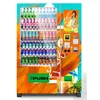 standard combo vending machine with cooler for storage pets foods
