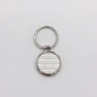 Factory wholesale direct sales custom made fashion metal antique blank keyrings