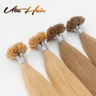 Pre-bonded hair double drawn 100 Remy human 7A grade Nail/U tip hair extensions 1g per strand