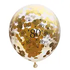 Latex Balloon Party Wedding Birthday Home Gold Confetti Gold Cofetti Balloon