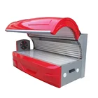 Tanning Machine Tanning Automatic Spray Face Tanning Machine Booth White Plastic Sunbed For Sale