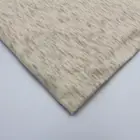 40S Knitted Combed Cotton Silver Fiber Natural White Elastic Antibacterial Fabric for Underwear
