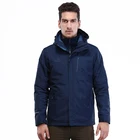 Windproof Parkas Winter Riding Jacket Fleece Lined Waterproof Jacket for men