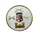 Custom Metal Antique Brass Souvenir Military Coin With Epoxy