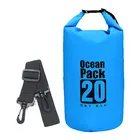 Colorful Outdoor Waterproof Bag Dry Sack Storage Bag. Washable PVC Coated Water Proof Bag