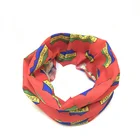 African Head Tie Fitness Headbands Seamless Tube Fabric Plain Scarf