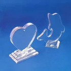Customized Acrylic Photo Frame Acrylic Picture Frame 3D Blank Crystal Photo Frame
