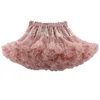 Boutique Baby Girls Fluffy pettiskirts double tulle dance ballet skirts dress bow party birthday skirts