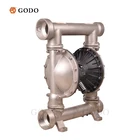 GODO QBY3-80/100P stainless steel pump air operated double diaphragm pumps Self Priming Pump