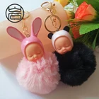 Fluffy Fake Rabbit Fur Pompom fake fox fur pompom fox fur ball