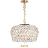 austrian crystal chandeliers new glass crystal chandelier stone bedroom round E14 illuminant